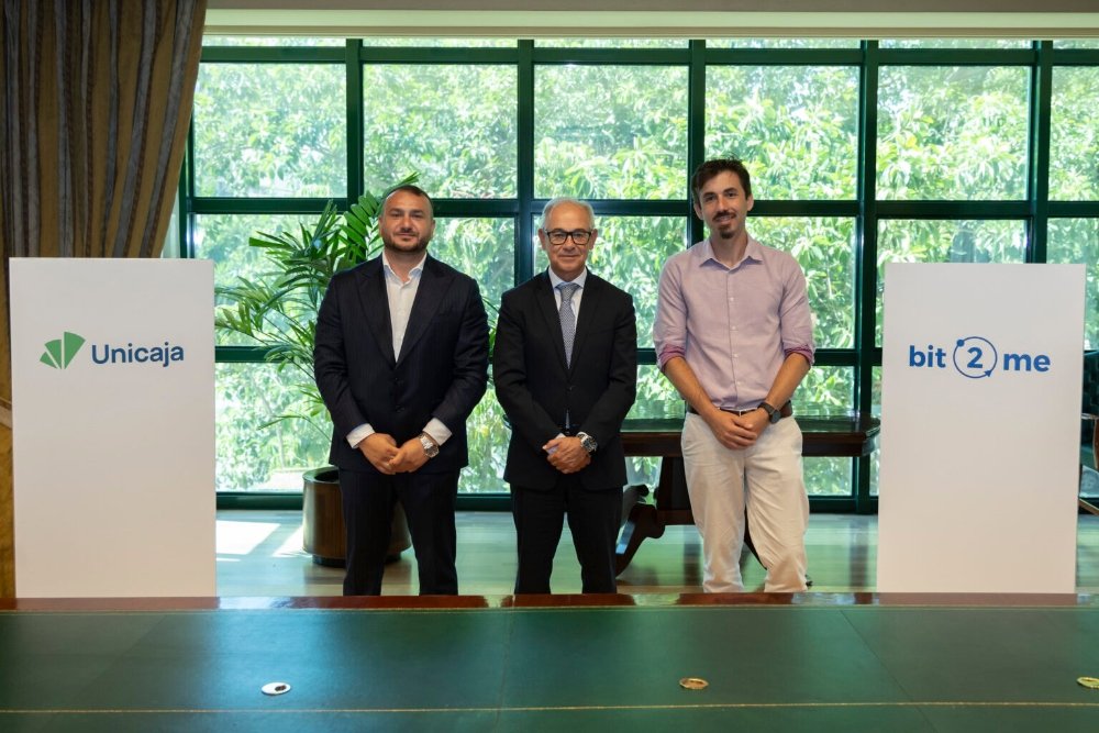 Unicaja Bank acquires 5% stake in Spanish Bit2Me cryptocurrency exchange | Invezz